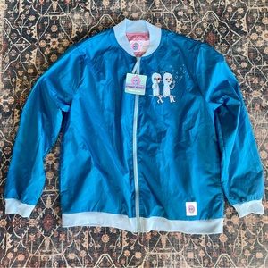 NWT Nathan W Pyle Strange Planet Bomber Jacket